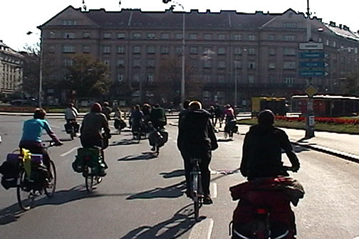 Entering Prague
